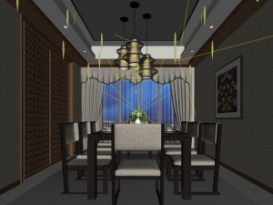 family - kitchen - restaurant 82 3D Model
