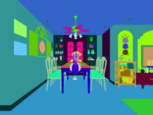 family - kitchen - restaurant 83 3D Model