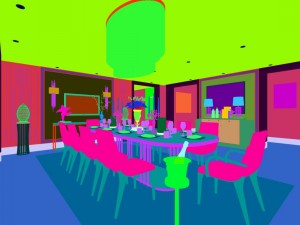 family - kitchen - restaurant 86 3D-Modell