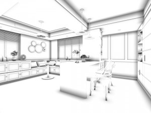 family - kitchen - restaurant 90 3D मॉडल