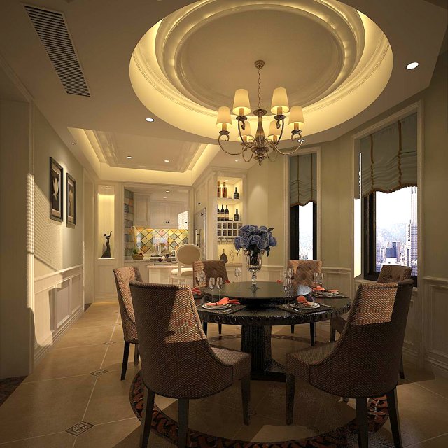 family - kitchen - restaurant 104 Modello 3D .c4d .max .obj .3ds .fbx .stl .blend 