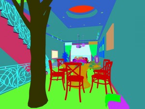 family - kitchen - restaurant 107 Modelo 3D