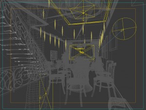 family - kitchen - restaurant 107 Modelo 3D