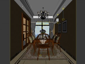 family - kitchen - restaurant 109 3Dモデル
