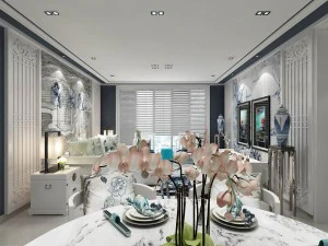 family - kitchen - restaurant 110 3D Model