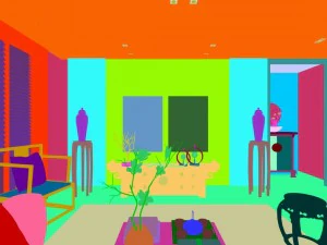 family - kitchen - restaurant 110 3D Model