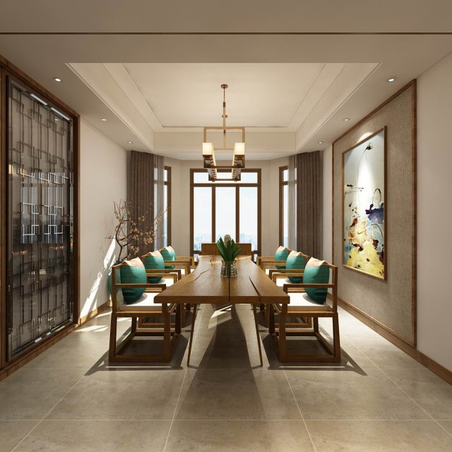 family - kitchen - restaurant 111 3D Model .c4d .max .obj .3ds .fbx .stl .blend 