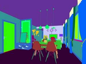 family - kitchen - restaurant 114 3D-Modell