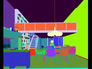 family - kitchen - restaurant 115 3D Model