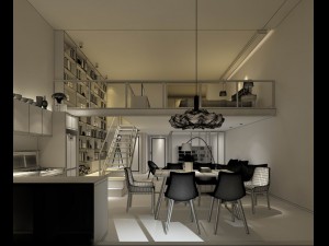 family - kitchen - restaurant 115 3D Model