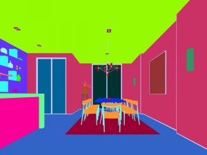 family - kitchen - restaurant 117 3D Model