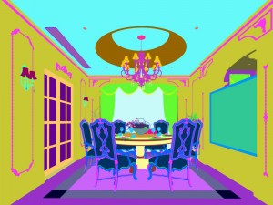 family - kitchen - restaurant 118 3D 模型