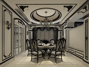 family - kitchen - restaurant 118 3D 模型