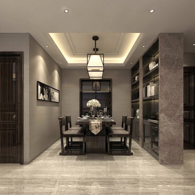 family - kitchen - restaurant 119 3D मॉडल .c4d .max .obj .3ds .fbx .stl .blend 