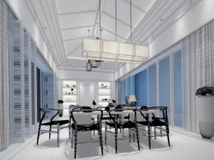 family - kitchen - restaurant 121 Modelo 3D