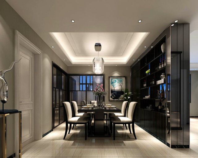 family - kitchen - restaurant 129 Modelo 3D .c4d .max .obj .3ds .fbx .stl .blend 