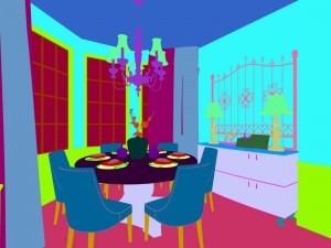 family - kitchen - restaurant 131 3D Model