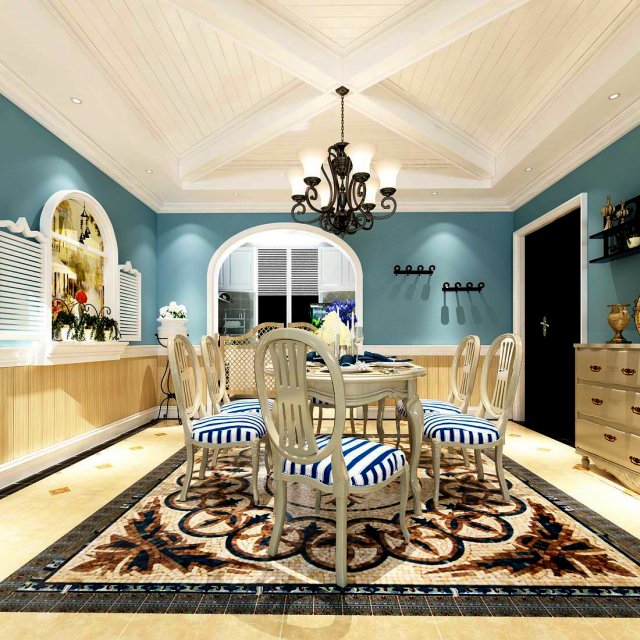 family - kitchen - restaurant 132 3D 모델 .c4d .max .obj .3ds .fbx .stl .blend 