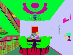 family - kitchen - restaurant 133 3D 模型