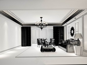 family - kitchen - restaurant 137 3D-Modell