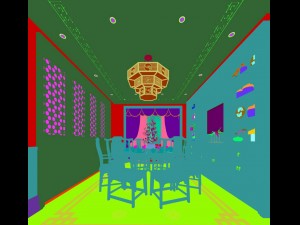 family - kitchen - restaurant 145 3D Model