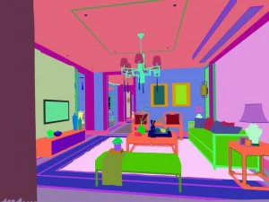 family - kitchen - restaurant 152 3D Model