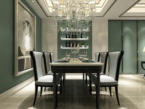 family - kitchen - restaurant 155 3D Model