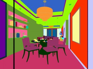 family - kitchen - restaurant 157 3D Model