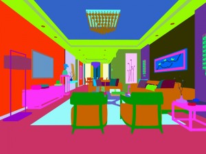 family - kitchen - restaurant 157 3D Model