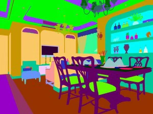 family - kitchen - restaurant 158 3D Model