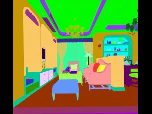 family - kitchen - restaurant 158 3D Model