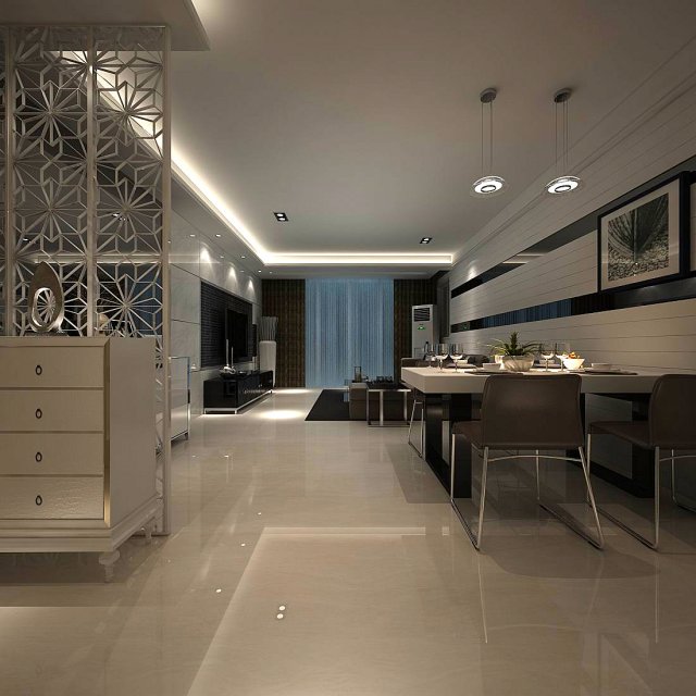 family - kitchen - restaurant 160 3D Model .c4d .max .obj .3ds .fbx .stl .blend 