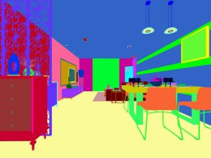 family - kitchen - restaurant 160 3D Model