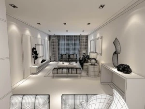 family - kitchen - restaurant 162 3D Model