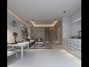 family - kitchen - restaurant 163 Modelo 3D