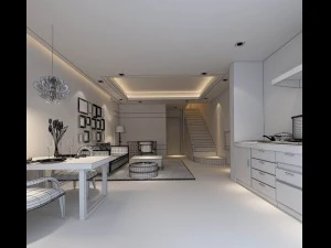 family - kitchen - restaurant 163 3D Model