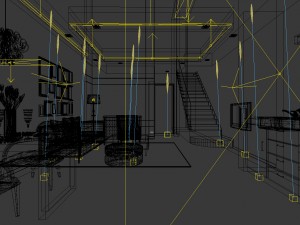family - kitchen - restaurant 163 Modelo 3D