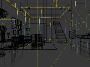 family - kitchen - restaurant 163 3D Model