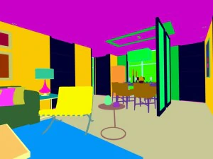 family - kitchen - restaurant 164 3D Model