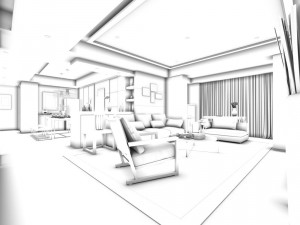 family - kitchen - restaurant 165 Modelo 3D