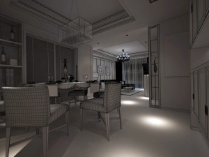 family - kitchen - restaurant 166 Modelo 3D