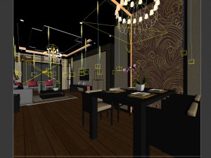 family - kitchen - restaurant 168 Modelo 3D