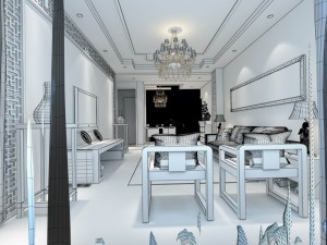 family - kitchen - restaurant 168 Modelo 3D
