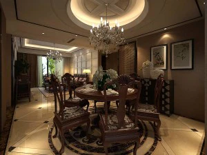 сім'я - кухня - ресторан 170 3D Модель