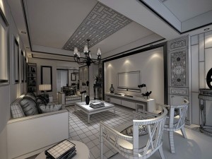 family - kitchen - restaurant 171 3D Model