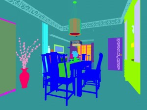 family - kitchen - restaurant 172 Modèle 3D