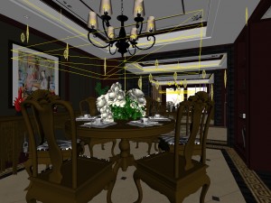 family - kitchen - restaurant 175 3D 模型