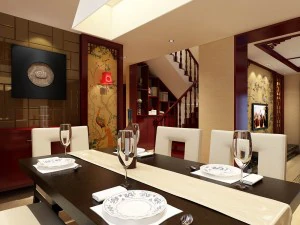 famille - cuisine - restaurant 176 Modèle 3D