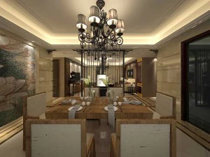 Familie - K&uuml;che - Restaurant 177 3D Modell