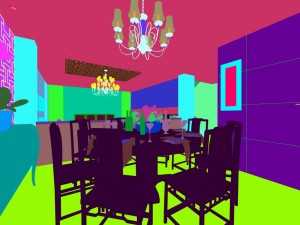 family - kitchen - restaurant 178 3D Modell